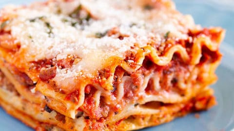 The Best Classic Lasagna - The Wholesome Dish