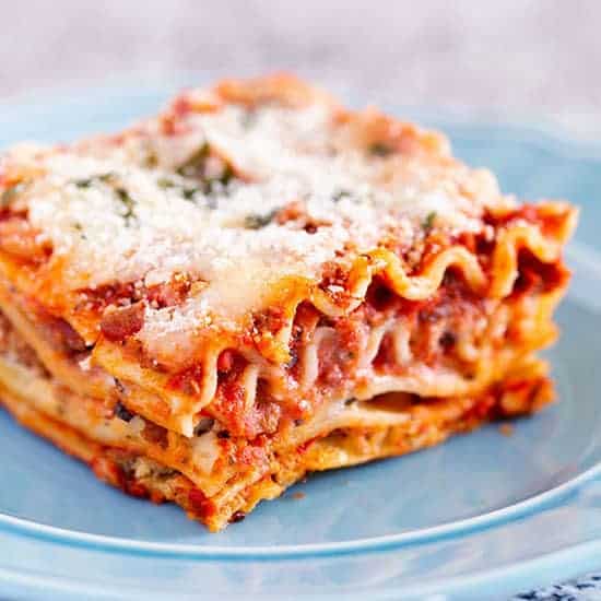 Ricotta Cheese Lasagna