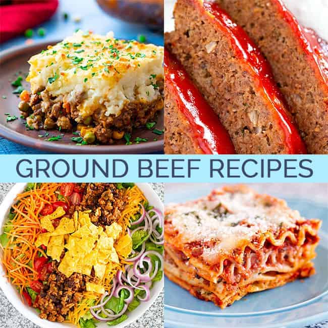 Ground Beef Recipes Archives - The Wholesome Dish