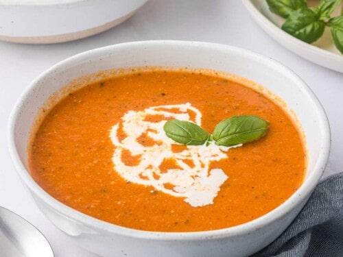 Fresh Tomato Soup - Flipped-Out Food