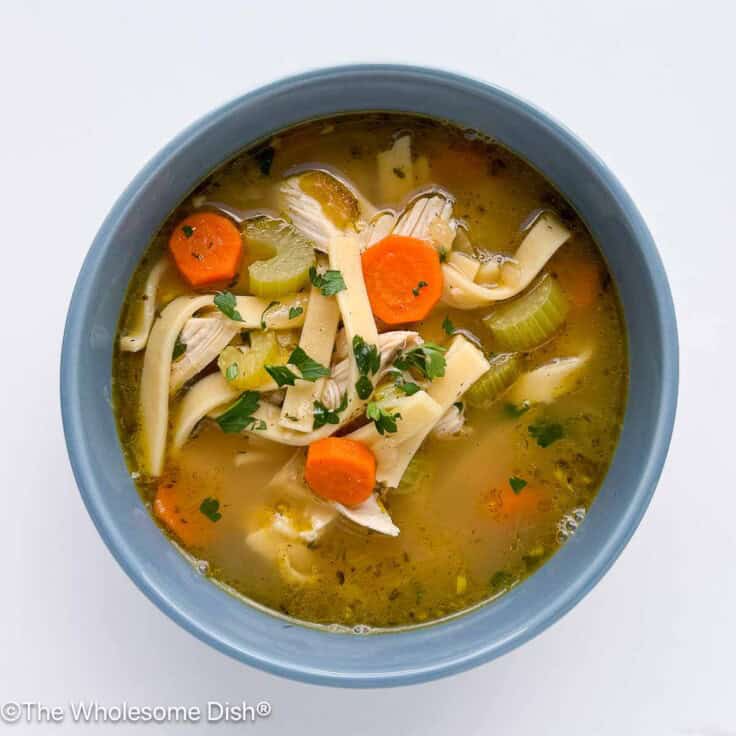 Chicken Noodle Soup The Wholesome Dish